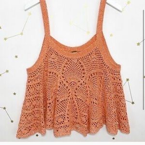 Crocheted top from FREE PEOPLE
